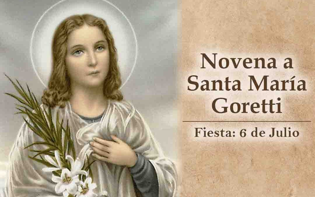 Novena a Santa María Goretti, patrona de los niños abusados