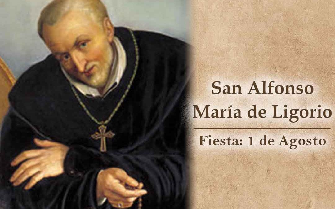 Novena San Alfonso María de Ligorio, patrón de los confesores.