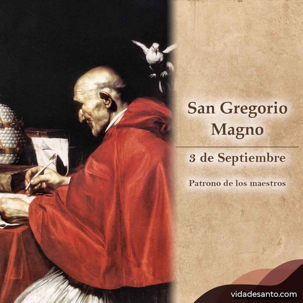 Novena A San Gregorio Magno Papa Y Doctor De La Iglesia ⋆ Vida De Santo